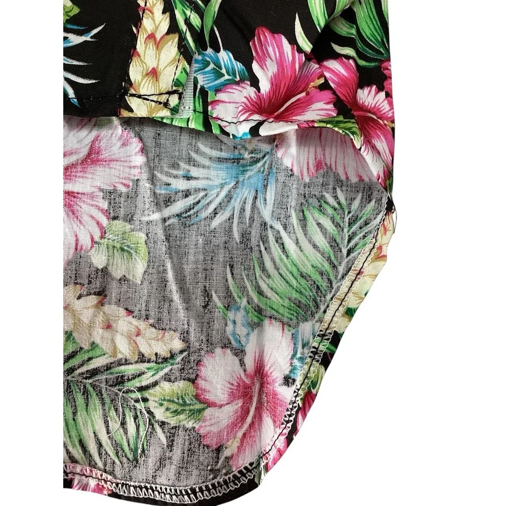 Doggie Design | Tropical Nights | Hawaiian Dog Shirt | Small 14